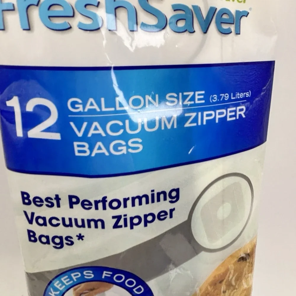 Lot For‎ Zicmiche Food Saver Fresh Saver 36 1 Quart & 12 Gallon Size Vacuum Pack